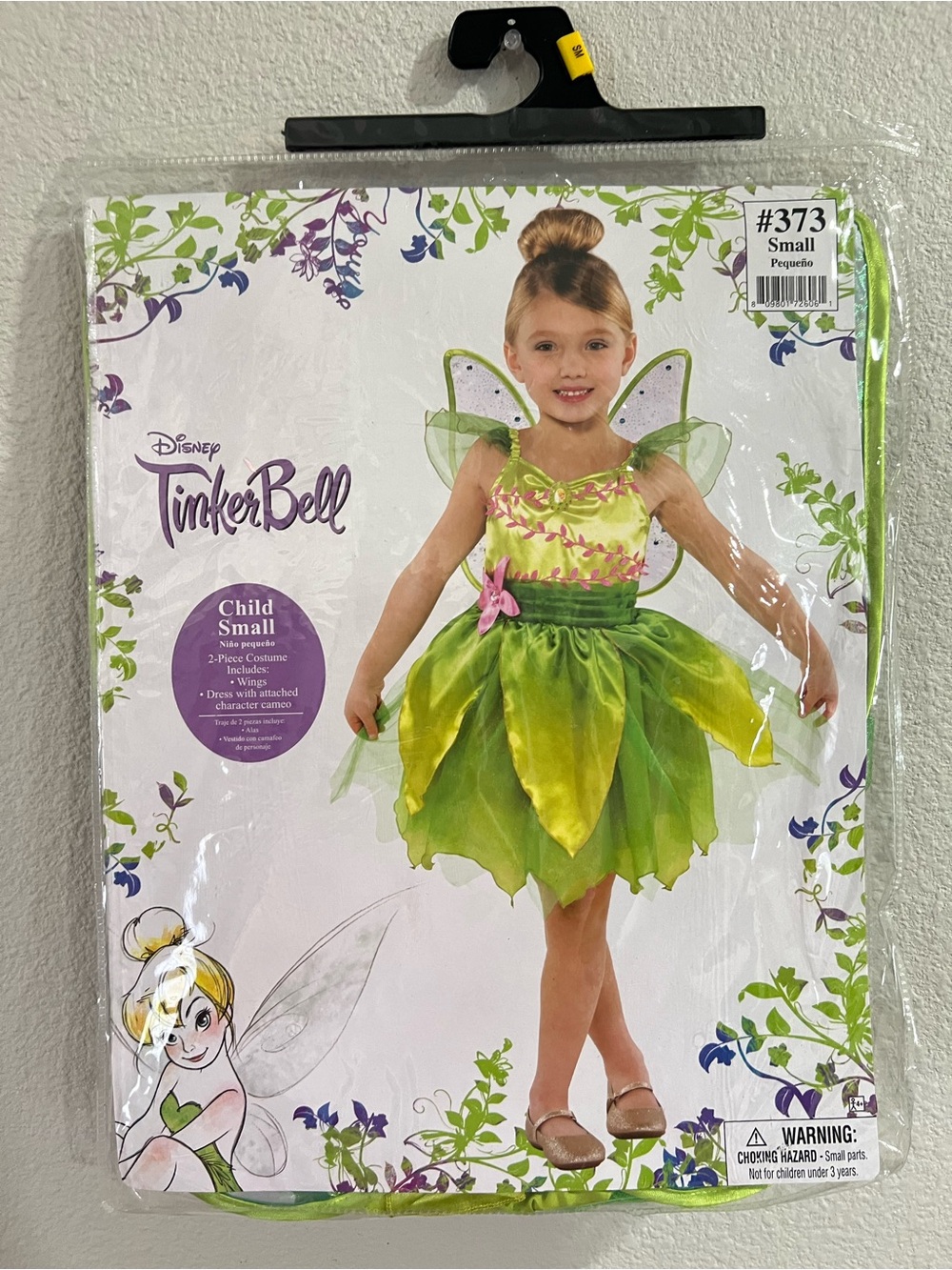 Disney Tinker Bell Green and Pink Fairy Costume